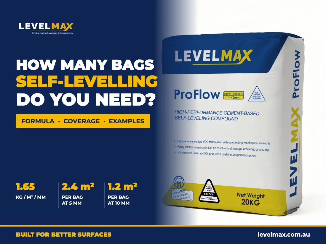 How Many Bags of Self-Levelling Compound Do You Need?