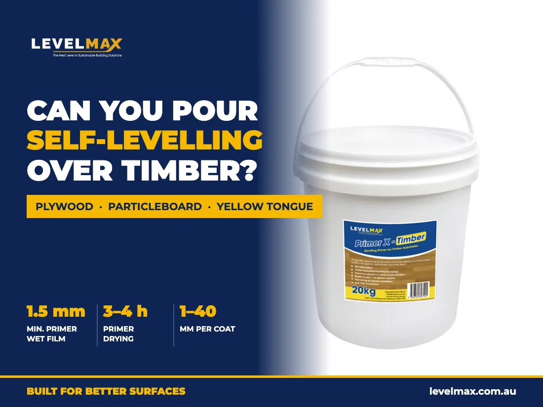 Can You Pour Self-Levelling Compound Over Timber?