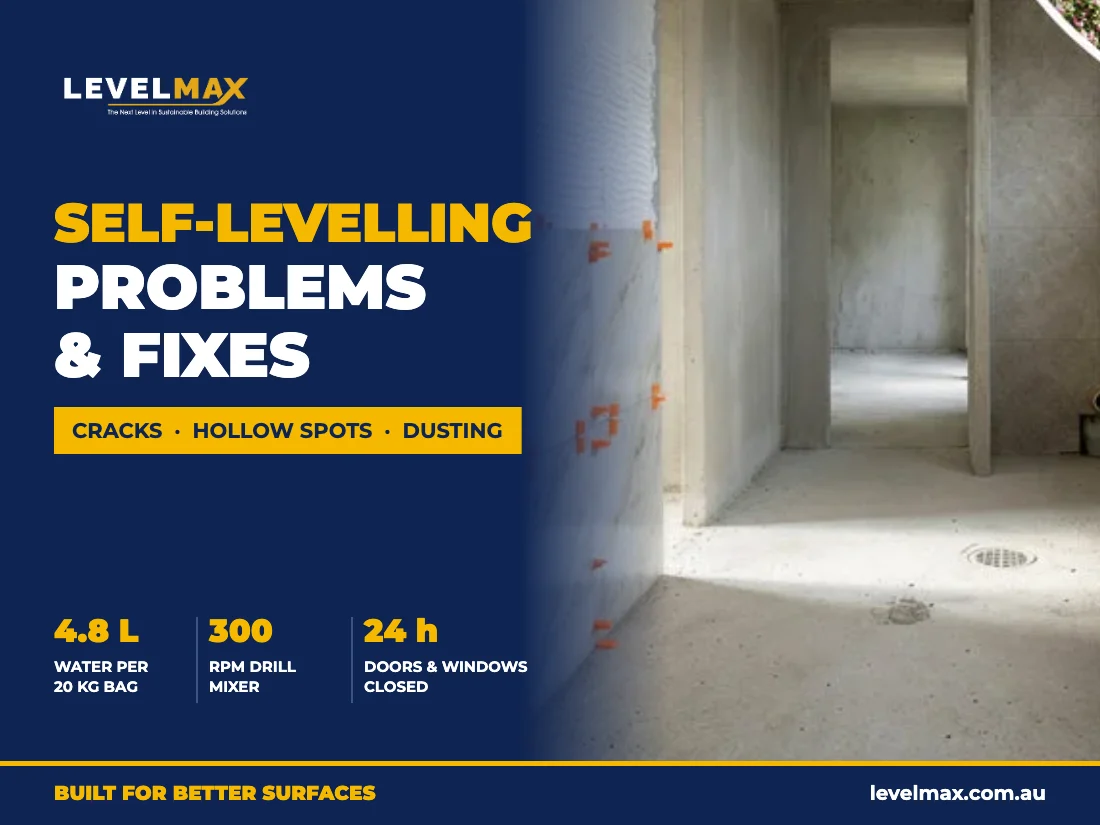 Self-Levelling Compound Problems and Fixes
